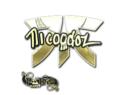 Sticker | nicoodoz (Gold) | Paris 2023