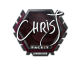 Sticker | chrisJ | London 2018