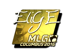 Sticker | EliGE (Gold) | MLG Columbus 2016