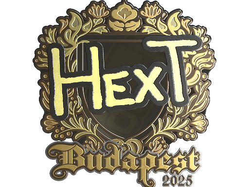 Sticker | HexT (Gold) | Budapest 2025