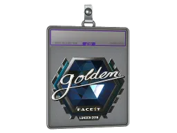 Sticker Slab | Golden (Foil) | London 2018