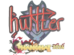 Sticker | huNter- (Holo) | Shanghai 2024