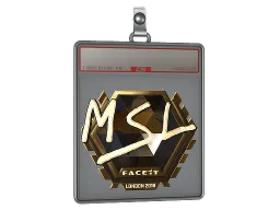 Sticker Slab | MSL (Gold) | London 2018