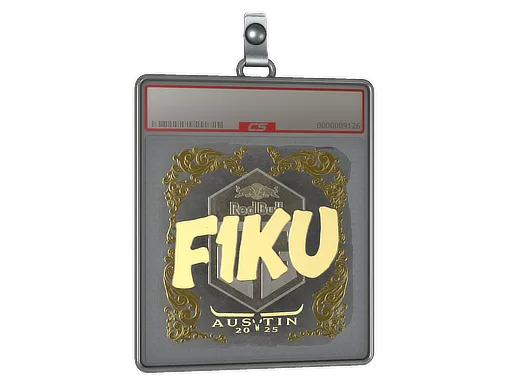 Sticker Slab | F1KU (Gold) | Austin 2025