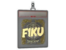 Sticker Slab | F1KU (Gold) | Austin 2025
