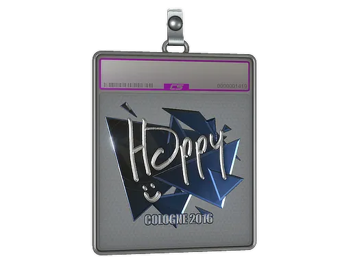 Sticker Slab | Happy (Foil) | Cologne 2016