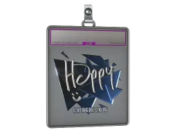 Sticker Slab | Happy (Foil) | Cologne 2016