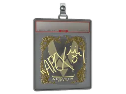 Sticker Slab | apEX (Gold) | Austin 2025