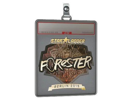 Sticker Slab | Forester (Gold) | Berlin 2019