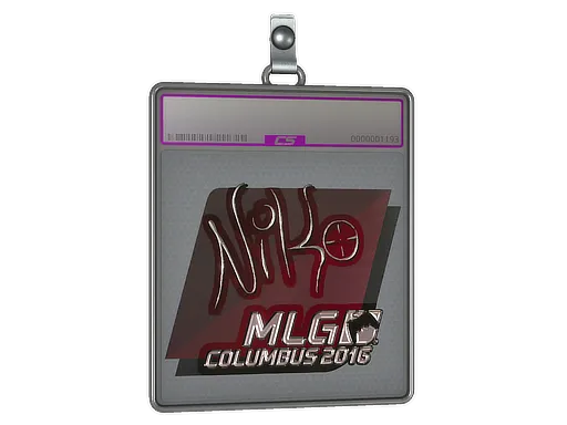 Sticker Slab | NiKo (Foil) | MLG Columbus 2016