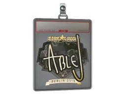 Sticker Slab | ableJ (Gold) | Berlin 2019