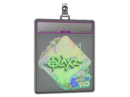 Sticker Slab | slaxz- (Holo) | Rio 2022