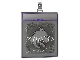 Sticker Slab | zont1x (Foil) | Austin 2025