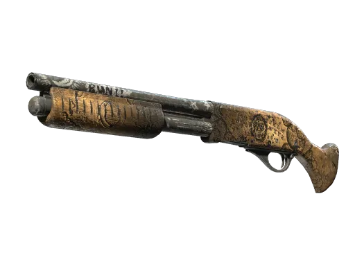 StatTrak™ Sawed-Off | Spirit Board (Battle-Scarred)