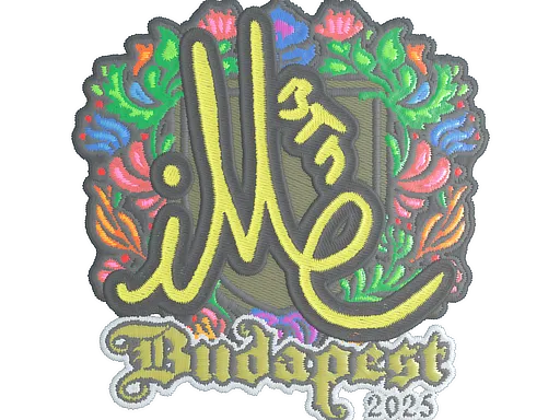 Sticker | iM (Embroidered) | Budapest 2025