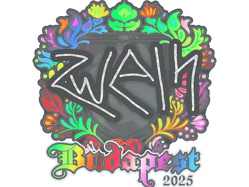Sticker | zweih (Holo) | Budapest 2025