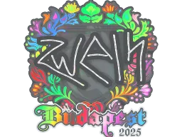 Sticker | zweih (Holo) | Budapest 2025