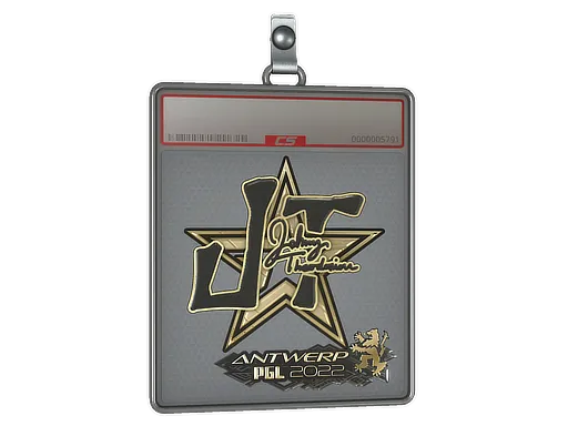 Sticker Slab | JT (Gold) | Antwerp 2022