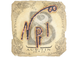 Sticker | npl | Austin 2025