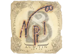 Sticker | npl | Austin 2025