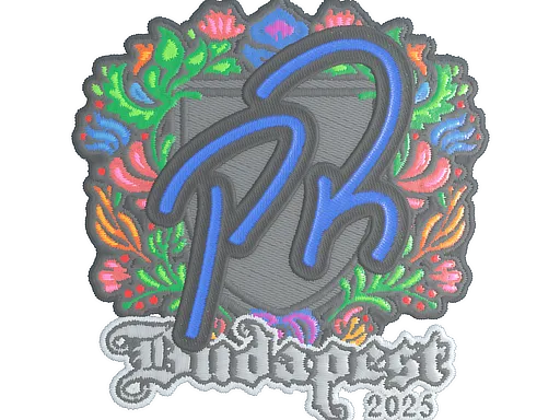 Sticker | PR (Embroidered) | Budapest 2025