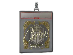 Sticker Slab | Chr1zN (Gold) | Austin 2025
