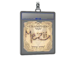 Sticker Slab | mezii (Champion) | Austin 2025