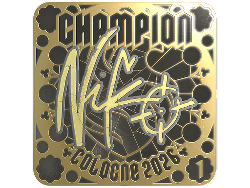 Sticker | NiKo (Gold, Ranked) | Cologne 2026