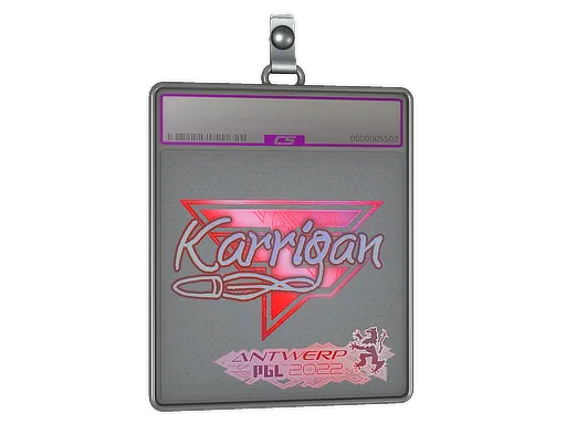 Sticker Slab | karrigan (Holo) | Antwerp 2022