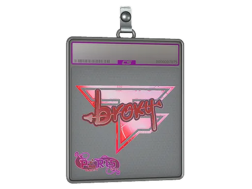 Sticker Slab | broky (Holo) | Paris 2023