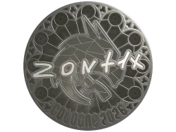 Sticker | zont1x (Foil) | Cologne 2026