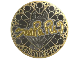 Sticker | SunPayus (Gold) | Cologne 2026