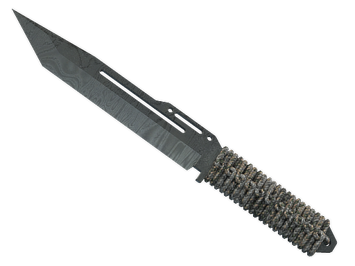 ★ Paracord Knife | Damascus Steel (Battle-Scarred)