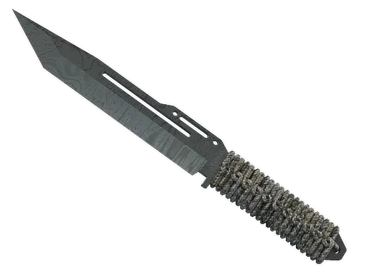 ★ Paracord Knife | Damascus Steel (Battle-Scarred)