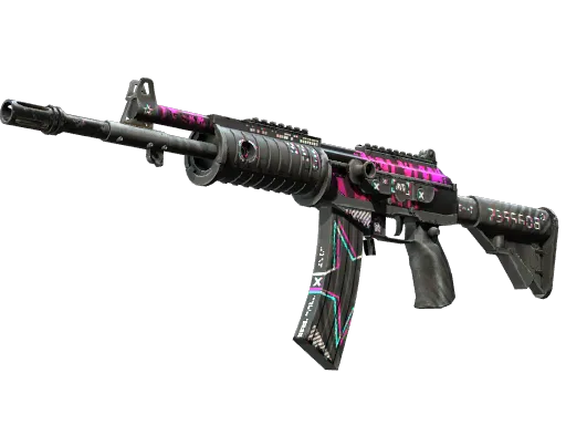Galil AR | Chromatic Aberration (Battle-Scarred)