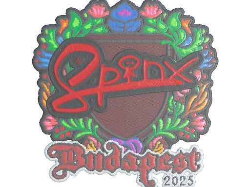 Sticker | Spinx (Embroidered) | Budapest 2025