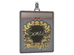 Sticker Slab | Sonic (Gold) | Budapest 2025