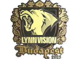 Sticker | Lynn Vision (Gold) | Budapest 2025