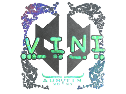 Sticker | VINI (Holo) | Austin 2025