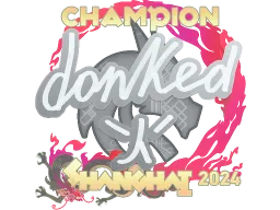 Sticker | donk (Champion) | Shanghai 2024