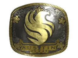 Sticker | Falcons (Gold) | Austin 2025