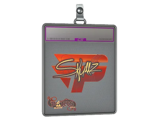 Sticker Slab | skullz (Holo) | Paris 2023
