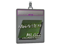 Sticker Slab | markeloff (Foil) | MLG Columbus 2016