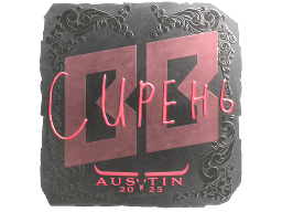 Sticker | S1ren (Foil) | Austin 2025