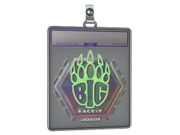 Sticker Slab | BIG (Holo) | London 2018