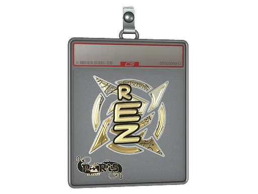 Sticker Slab | REZ (Gold) | Paris 2023