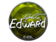 Sticker | Edward (Foil) | Katowice 2019