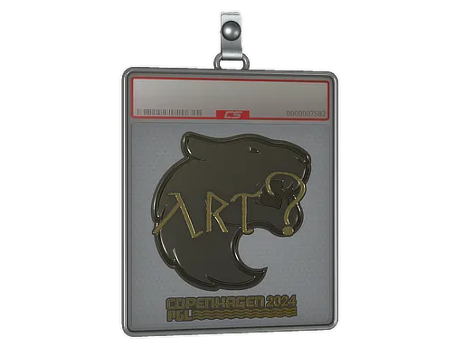 Sticker Slab | arT (Gold) | Copenhagen 2024