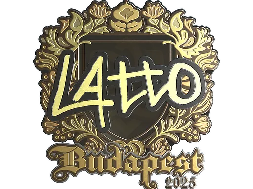 Sticker | latto (Gold) | Budapest 2025