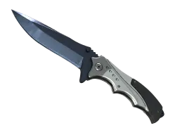 ★ StatTrak™ Nomad Knife | Blue Steel (Well-Worn)